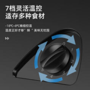 BingXiong 冰熊 冰柜家用小型冰柜一级节能低噪小冷柜冷冻冷藏母乳保鲜小冰箱 58L象牙白