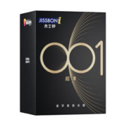 jissbon 杰士邦 001黑金安全套套装 共13只（001超薄3只+玻尿酸003*6只+零感玻尿酸4只）