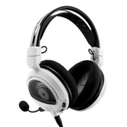 铁三角（Audio-technica）ATH-GDL3 游戏耳机电竞耳麦头戴式电脑耳机麦克风吃鸡耳机带线控 白色