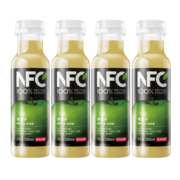 农夫山泉 NFC果汁饮料（冷藏型）100%鲜果压榨苹果汁 300ml*4瓶