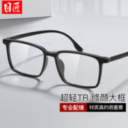 目匠 1.61防蓝光防雾镜片（一镜两用）+TR近视眼镜