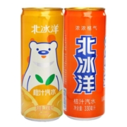 北冰洋|橙汁桔汁汽水饮料 老北京国货碳酸气泡水饮品330ml*12听