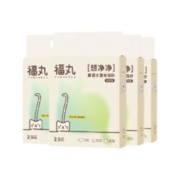 FUKUMARU 福丸 绿茶味豆腐膨润土混合猫砂 茶多酚净味抑菌除臭 2.5kg*4 整箱