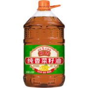 鲁花厨中香 压榨一级菜籽油 5.436L