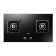 美的（Midea）燃气灶双灶Q310-M家用天然气灶煤气灶双灶5.0大火力大开孔大底壳灶具大面板猛火灶台 家电 （天然气）