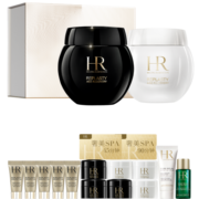 赫莲娜HR黑绷带50ml+白绷带50玻色因面霜护肤品套装生日龙年新年礼物