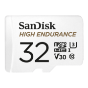 闪迪（SanDisk）32GB TF（MicroSD）存储卡 行车记录仪&安防监控专用内存卡 高度耐用 家庭监控的上佳选择
