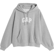 PLUS会员：Gap 女装抓绒保暖卫衣 805282 灰色 170/96A(M)