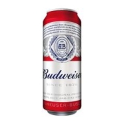 Budweiser 百威 淡色拉格听装啤酒百威啤酒 450ml*20听装整箱 百威经典 450mL 20罐 整箱装