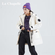 CAMEL 骆驼 男装羽绒服男加厚冬季2023棉服保暖面包服黑色外套女