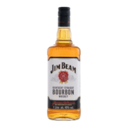 金宾（Jim Beam）三得利洋酒 年货新春畅饮 美国波本威士忌 原装进口白占边 1000ml