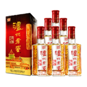 88VIP：泸州老窖 六年窖头曲52度500mL*6瓶整箱