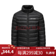 哥伦比亚 秋冬休闲轻薄款羽绒服男绅士90绒白鸭绒轻盈内胆外套 11 黑色