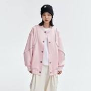 SPCN 太平鸟 棒球服 粉