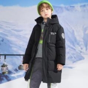 雪中飞 儿童工装风长款外套