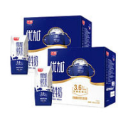 Bright 光明 优加钻 纯牛奶200ml*12盒*2提