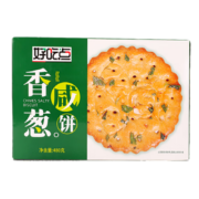 好吃点 香葱咸香饼干480g*5件+凑单1件 礼盒装