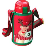 BEDDYBEAR 杯具熊 生肖儿童保温杯 双盖带吸管 600ml