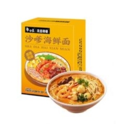 BAIXIANG 白象 走街串巷 沙嗲海鲜面304g/盒煮面泡面非油炸方便面