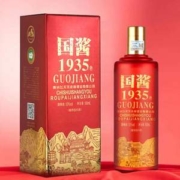 中华老字号，白水杜康 国酱1935 52度浓香型白酒500mL*6瓶