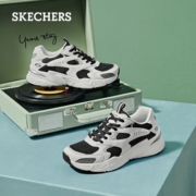 Skechers斯凯奇运动鞋女2024年春季百搭小白鞋高回弹休闲鞋