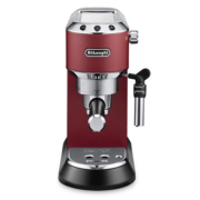 Delonghi 德龙半自动咖啡机 家用办公室 泵压式EC680升级款EC685 意式浓缩奶泡 EC685红色