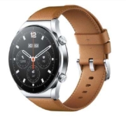 需抢券、京东百亿补贴：Xiaomi 小米 Watch S1 运动智能手表 流光银+棕皮表单