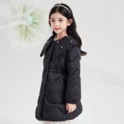 Deesha 笛莎 儿童保暖中长款羽绒服