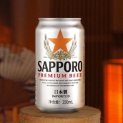 【4月23到期】Sapporo三宝乐啤酒进口札幌啤酒精酿啤酒350ML*24罐