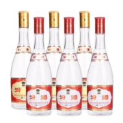 PLUS会员：汾酒 53%vol 清香型白酒 黄盖玻汾 475mL*3瓶+42度红盖玻汾 475mL*3瓶 共6瓶