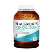 澳佳宝Blackmores深海鱼油软胶囊澳洲进口4倍dha鱼油omega-3 成人中老年鱼肝油 原味鱼油400粒