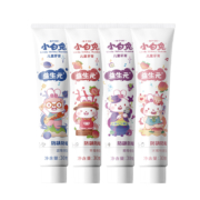 国产老牌，小白兔 儿童防蛀牙膏套装30g*4支