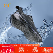 361° 运动鞋男鞋雨屏防泼水科技冬季轻量缓震跑步鞋子男 672242204-5