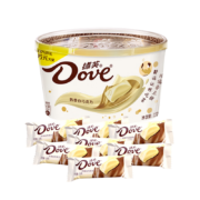 PLUS会员：德芙（Dove）奶香白巧克力 分享碗装252g