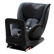宝得适（BRITAX）儿童安全座椅0-4岁360度正反调节isofix接口 双面骑士isize牛仔蓝