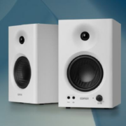 20点：漫步者（EDIFIER）MR4 高保真有源监听2.0音箱 HIFI音质 白色