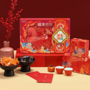 歌斐颂 2024新年巧克力龙年货限定礼盒331g