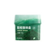 网易严选 鞋柜除味盒 除臭杀菌净化空气清新香膏 青青茶园120g