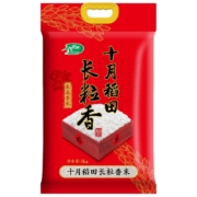 Plus会员:十月稻田 长粒香米5kg