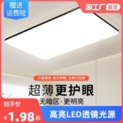 铁狼头铁艺 led吸顶灯 限购一个圆30CM白光18w