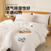 洁丽雅A类抗菌面料10%大豆纤维冬被6斤200*230cm有机大豆被