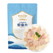 PLUS会员：食机已道 冷冻鲟鱼片200g*3件