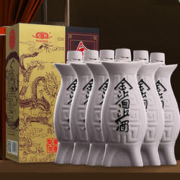 88VIP会员：JINSHA 金沙 回沙白酒鱼儿酒53度酱香型纯粮食坤沙白酒500ml*6瓶整箱