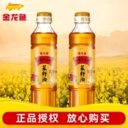 金龙鱼 非转基因 外婆乡小榨菜籽油 400ml*2件