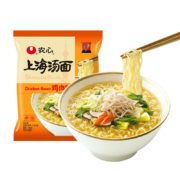 农心 上海汤面鸡肉味拉面5连包114.5g*5包