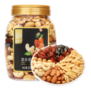 华味亨 混合坚果 原味 500g/罐 1罐 5+2混合坚果500g