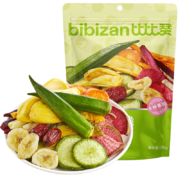 Plus会员、概率券：比比赞 BIBIZAN 综合果蔬脆 250g*5件