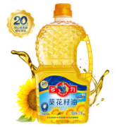 多力葵花籽油1.8L 食用油小包装油 去壳压榨 含维生素e 零反式脂肪酸