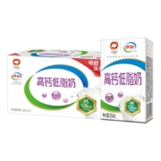 今晚20点伊利高钙低脂牛奶250ml*21盒/箱 *2件