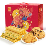 限移动端、京东百亿补贴：EULONG 元朗 什锦饼干礼盒装 混合口味 510g